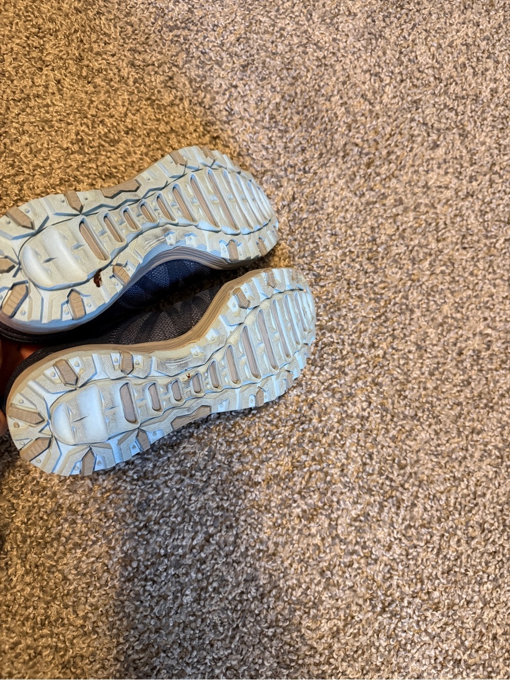 Skechers Navy Blue Memory Foam Slip-On Sneakers - Picture 9 of 12